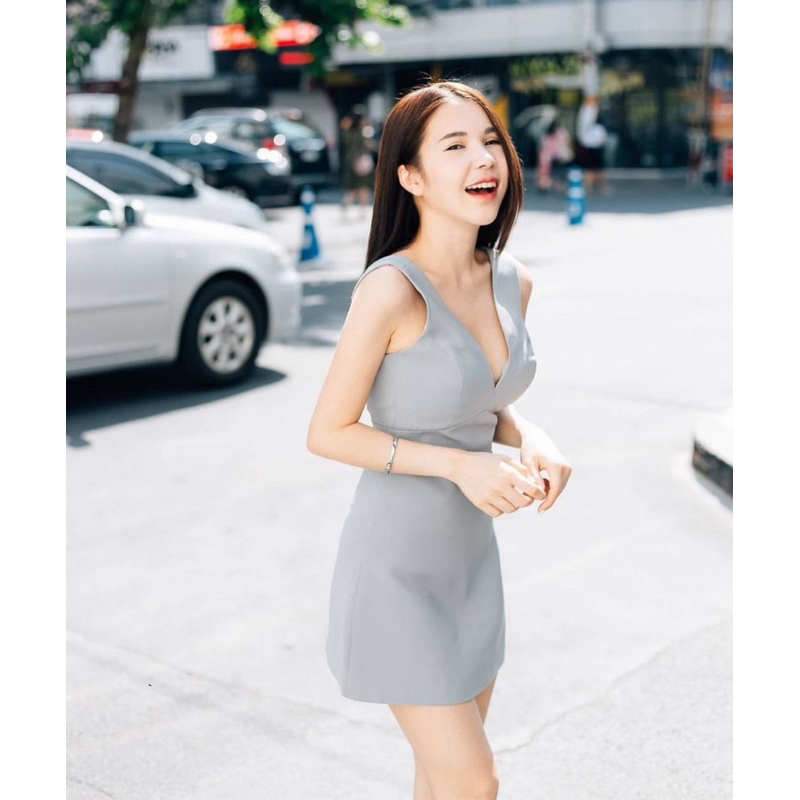 Calico | Grey Dress 🩶เรียบหรู ดูแพง มาก🌟🌟🌟