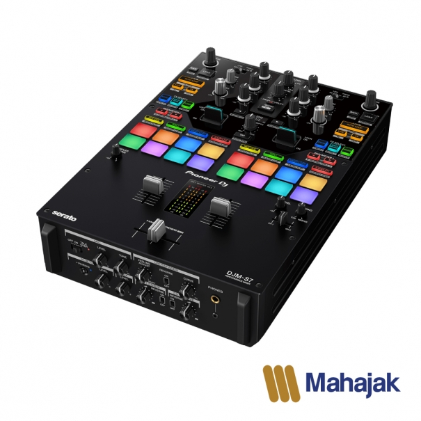 Pioneer DJ DJM-S7 Serato DJ Pro & rekordbox มิกเซอร์ดีเจ 2 ชาแนล