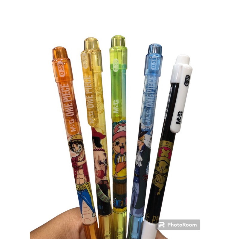 ปากกา ปากกาลูกลื่น วันพีช One Piece เอ็มแอนด์จี M&G 0.38 mm.