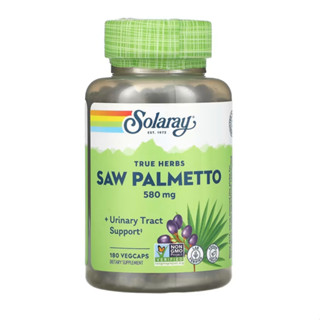 Solaray, True Herbs Saw Palmetto 580 mg 180 VegCaps