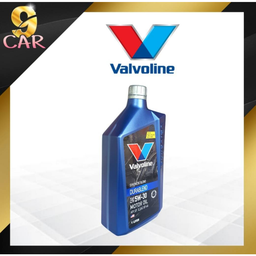 น้ำมันเครื่องเบนซิน Valvoline  DURABLEND (ดูราเบลน) 5W-30 ปริมาณ 1 ลิตร
