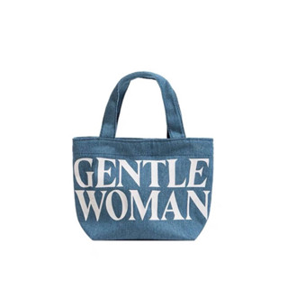 GENTLE WOMAN   ⚪️⚫️   GW micro canvas Tote Bag (mini) งานชนช็อป