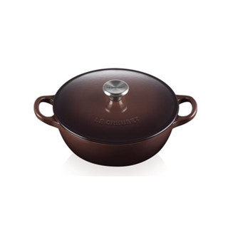 หม้อซุปเหล็กหล่อ สีช็อคโกแล็ต ขนาด 18cm SOUP POT 18CM GANACHE