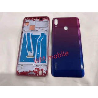 bodyชุด huawei Y9 2019 แกนกลาง+ฝาหลัง บอดี้ชุด (แถมไขควงชุด)