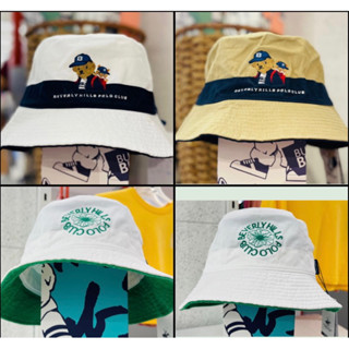 หมวกบักเก็ตลายหมีรุ่นใหม่🐻Classic Bear Bucket #beverlyhills poloclub#ของแท้100%ราคา349บาท