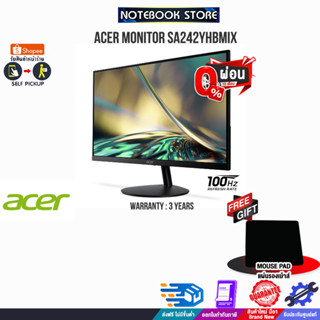 [ผ่อน 0% 10 ด.][รับเพิ่ม! แผ่นรองเม้าส์]ACER MONITOR SA242YHbmix/ประกัน3y