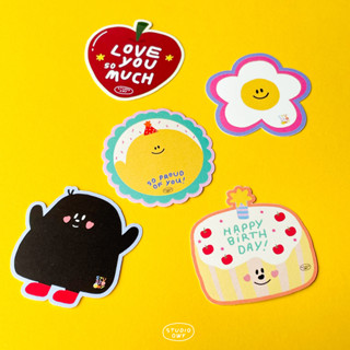 STUDIO.OWY : Die Cut Stickers (Set) สติกเกอร์เซ็ต 5 ชิ้น