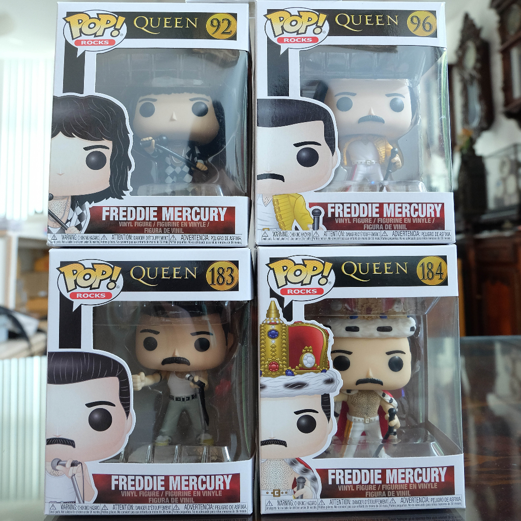 🔥 [Pop Rock] 🔥 Funko Pop Rocks - Freddie Mercury (Queen) ของแท้ มือ1 พร้อมส่ง