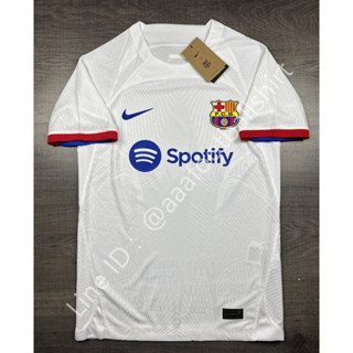 เสื้อฟุตบอล เกรด player Barcelona Away บาร์เซโลน่า เยือน 2023/24