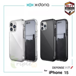 X-Doria Defense Air เคสกันกระแทก 4m iPhone 15 /15 Pro / 15 Plus / 15 Pro Max