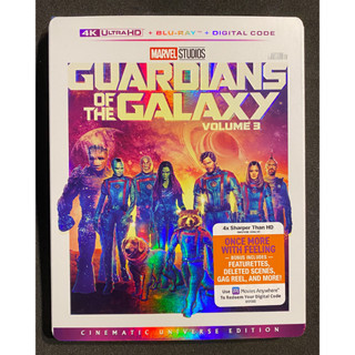 Guardians of the Galaxy Vol. 3 (4K Ultra HD + Blu-ray + Digital HD) ไม่มีเสียงไทยและบรรยายไทย