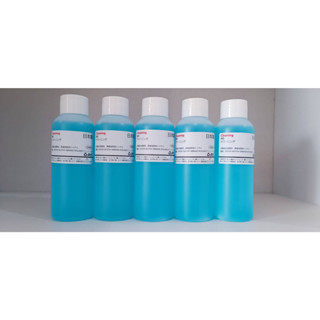 น้ำยาล้างหัวพิมพ์-ขั้นสูง 100 ML โรงงานใช้ Head cleaner eco - solvent  high quality   ยอดนิยม สีฟ้า