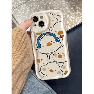 เคสไอโฟนลายการ์ตูนเป็ดกันกระแทก น่ารัก มีครบทุกรุ่น