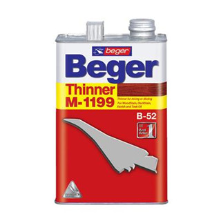 BEGER ทินเนอร์สีย้อมไม้ รุ่น M-1199 ขนาด 1 แกลอน 84785