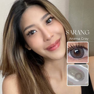 รุ่น Aroma Gray DIA 14.0 G.DIA 12.7 WATER 38 % คอนแทคเลนส์ รายเดือน ซารัง