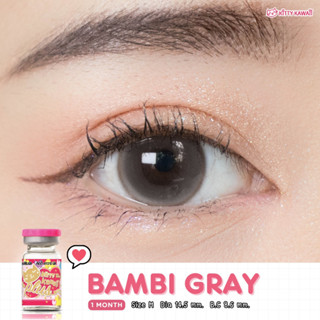 คอนแทคเลนส์ Kitty kawaii รุ่น Bambi Gray