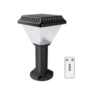 ไฟทางเดิน SOLAR PHILIPS BGC010 LED2/730 SS 1.5 วัตต์ WARM WHITE สีดำ