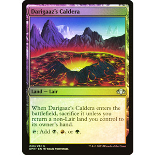 [MTG] Darigaazs Caldera [DMR] [LAND] [UNCOM] [FOIL] [ENG] (การ์ดเมจิค / Magic the Gathering)