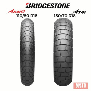 ยาง Royal enfield 650 / W800 / HONDA CB1100EX ยี่ห้อ Bridgestone AX41s + AT41