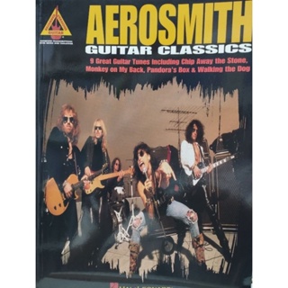 AEROSMITH GUITAR CLASSICS - TAB/073999644227