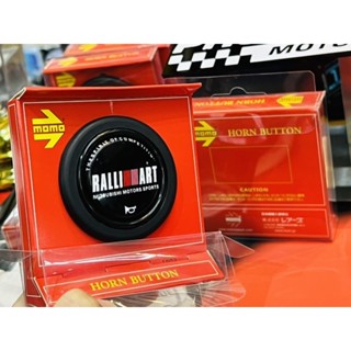 แป้นแตร Ralliart Mitsubishi motorsport งานเทียบ แตรซิ่ง ฝาแตร แตร  horn switchhorn button