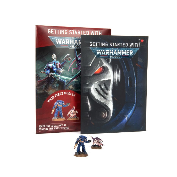 [BSF พร้อมส่ง] Warhammer 40K : GETTING STARTED WITH WARHAMMER 40K (ENG) หนังสือเริ่มต้นประกอบการเล่น