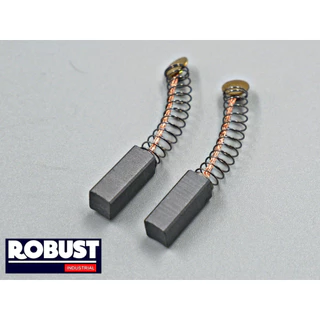 แปรงถ่าน B-021 สำหรับ Bosch – บอช ใช้กับรุ่น GBM6, 6RE, GBM450, RE, GST,PST, 50, 54, 65 แบบสปริง ขนาด 6 x 6 x 17 mm.