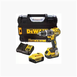 DEWALT สว่านกระแทกไร้สาย18V รุ่น DCD796M2 มาพร้อมแบต+แท่นชาร์จ เครื่องมือช่าง รับประกัน