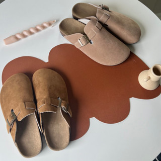 ✴︎ 20% 𝗰𝗼𝗱𝗲 BAIPOR200 ♡̶ deer bear boston slippers | รองเท้าแตะแบบสวม