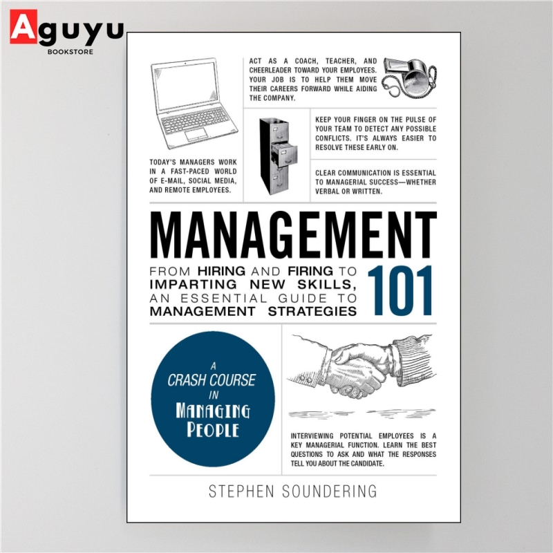 【หนังสือภาษาอังกฤษ】Management 101: From Hiring and Firing to Imparting New Skills, an Essential Guid