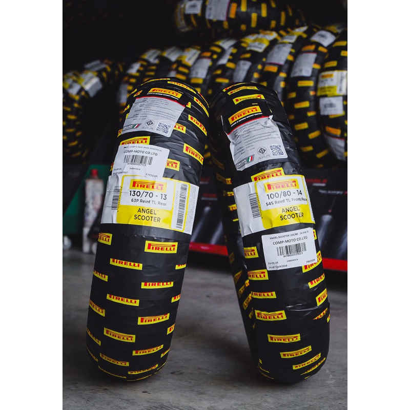ยาง PIRELLI ANGEL SCOOTER ใส่ ADV150-160 ตัวนี้เป็นตัวยางหน้าลด 1 ไซส์ คู่ละ 3,850฿ (ยางปี 24)