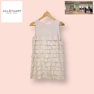 เดรส Jillstuart ผ้าไหมอิตาลีอย่างดี ไซด์ -  0   อก 33 เอว 34 สะโพก 36 ยาว 30.5 นิ้ว เดรสทรงสวยน่ารักไฮโซ แต่งระบายสวยมาก