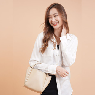 haas : กระเป๋าถือสตรี รุ่น Marjorie satchel bag HALAG059