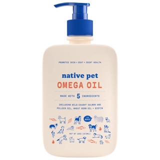 น้ำมันปลาสำหรับสุนัข Native Pet Omega Oil ขนาด 473 ml