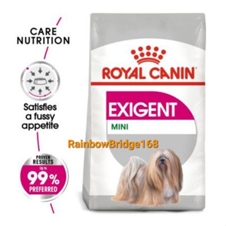 Royal Canin Mini Exigent 1kg โรยัลคานิน อาหารสุนัขกินยาก สอดไส้แสนอร่อย เพิ่มกลิ่นหอม น่าทาน ขนาด 1 กิโลกรัม