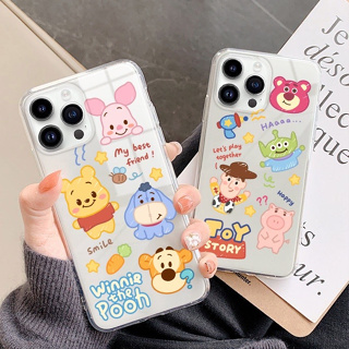 เคสโทรสัพท์ลายการ์ตูนน่ารักๆ เคสใส กันกระแทก สำหรับ VIVO V29 Y11 Y12 Y15 Y17 Y91C Y1S Y95 Y93 Y15S Y01 Y30 Y50 Y71