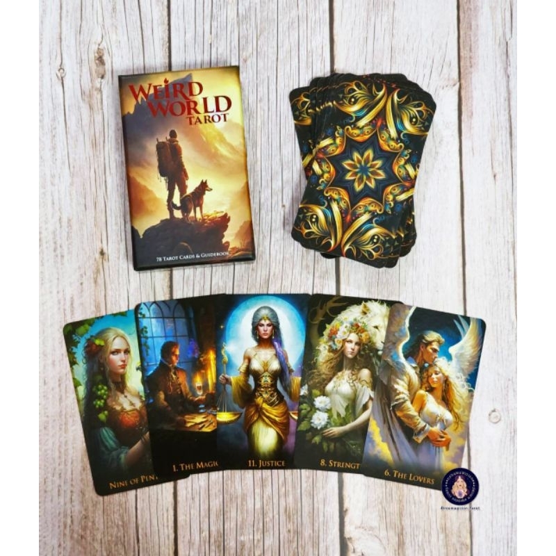 Weird World Tarot ไพ่ยิปซีแท้ลดราคา ไพ่ยิปซี ไพ่ทาโร่ต์ ไพ่ออราเคิล Tarot Oracle