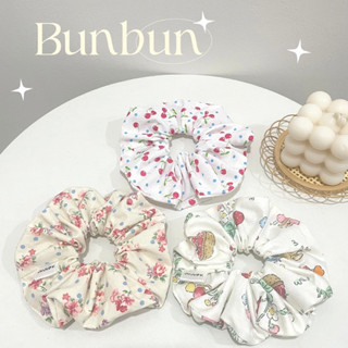 ✨NEW✨ Bun bun - ยางรัดผม ลายน่ารักๆ ยางมัดผม ยางมัดผมแฮนด์แมด โดนัทมัดผม 🐰🍒🪴✨