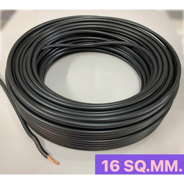 สายเดี่ยว (สาย THW) ไส้ทองแดง เบอร์ 16 (แบ่งขายเป็นเมตร)