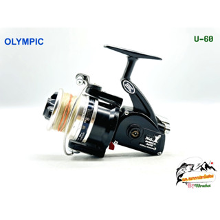 รอก รอกญี่ปุ่น รอกญี่ปุ่นมือ2 รอกตกปลา OLYMPIC Hi-Meca Auto No.1 (U-60) ญี่ปุ่นมือสอง รอกตกปลาหน้าดิน รอกสปิน รอกวินเทจ