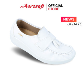 Aerosoft (แอโร่ซอฟ) รองเท้าพยาบาล รองเท้าเพื่อสุขภาพ  รุ่น  NW9091 สีขาว(New)