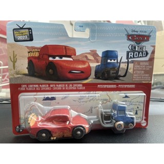 รถเหล็กคาร์ cars cave lightninh mcqueen &amp; Pitstoposaurus