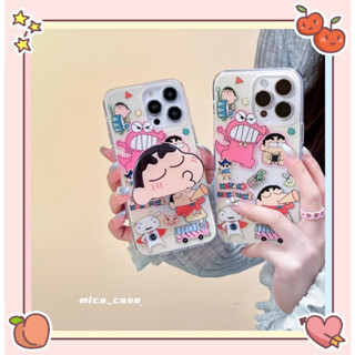 🐱‍🐉จัดส่งภายใน 24 ชม🌹 เคสไอโฟน 11 12 13 14 Pro Max เครยอนชินจัง ความนิยม แฟชั่น เรียบง่าย Case for iPhone ผลิตภัณฑ์ร้อน