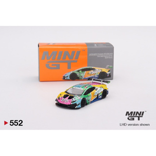 Mini Gt Lamborghini Huracán GT3 EVO #19 GEAR Racing 2020 IMSA Daytona 24 Hrs รถเหล็ก รถของเล่น