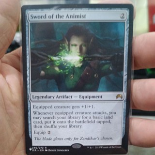 Sword of the Animist MTG Single Card