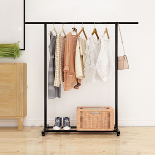 ราวเดี่ยวชุบโครเมี่ยม ราวตากผ้าชุบโครเมี่ยม ราวตากผ้าราคาถูก 100x43x135 Clothes Rack Thejoyful