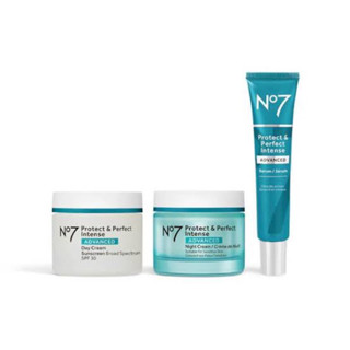 ❤️Love Sale❤️ No7 Protect &amp; Perfect Intense Advanced Serum, Eye Cream, Day Cream, Night Cream