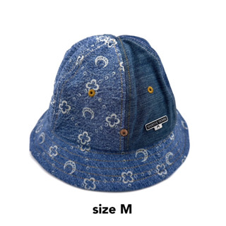 Marine Serre Bucket Hat หมวก unisex ของแท้ size M ยีนส์ jeans น่ารัก ผู้หญิง ผู้ชาย