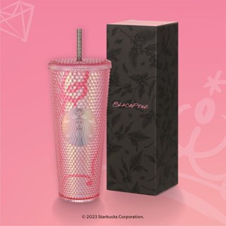 แก้ว bucks X Pink 🖤🩷 งานตามหา ฮิตไม่แพ้กัน       ขนาด 710 ml