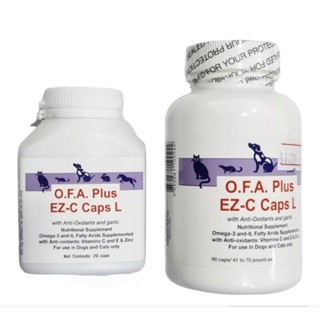 OFA Plus EZ-C Caps L (สุนัข 19 กก ขึ้นไป) บำรุงขนและผิวหนัง สุนัข